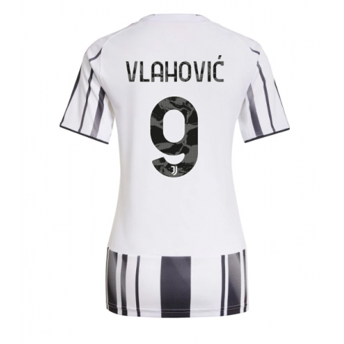 Billige Fotballdrakt Juventus Dusan Vlahovic #9 Replika Hjemmedrakt Dame 2025-26 Kortermet Billige Fotballdrakt Juventus Dusan Vlahovic #9 Replika Hjemmedrakt Dame 2025-26 Kortermet